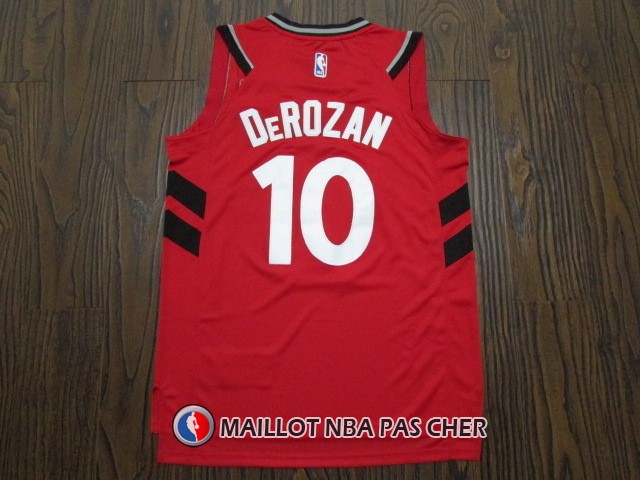 Maillot Authentique Toronto Raptors Derozan 2017-18 10 Rouge